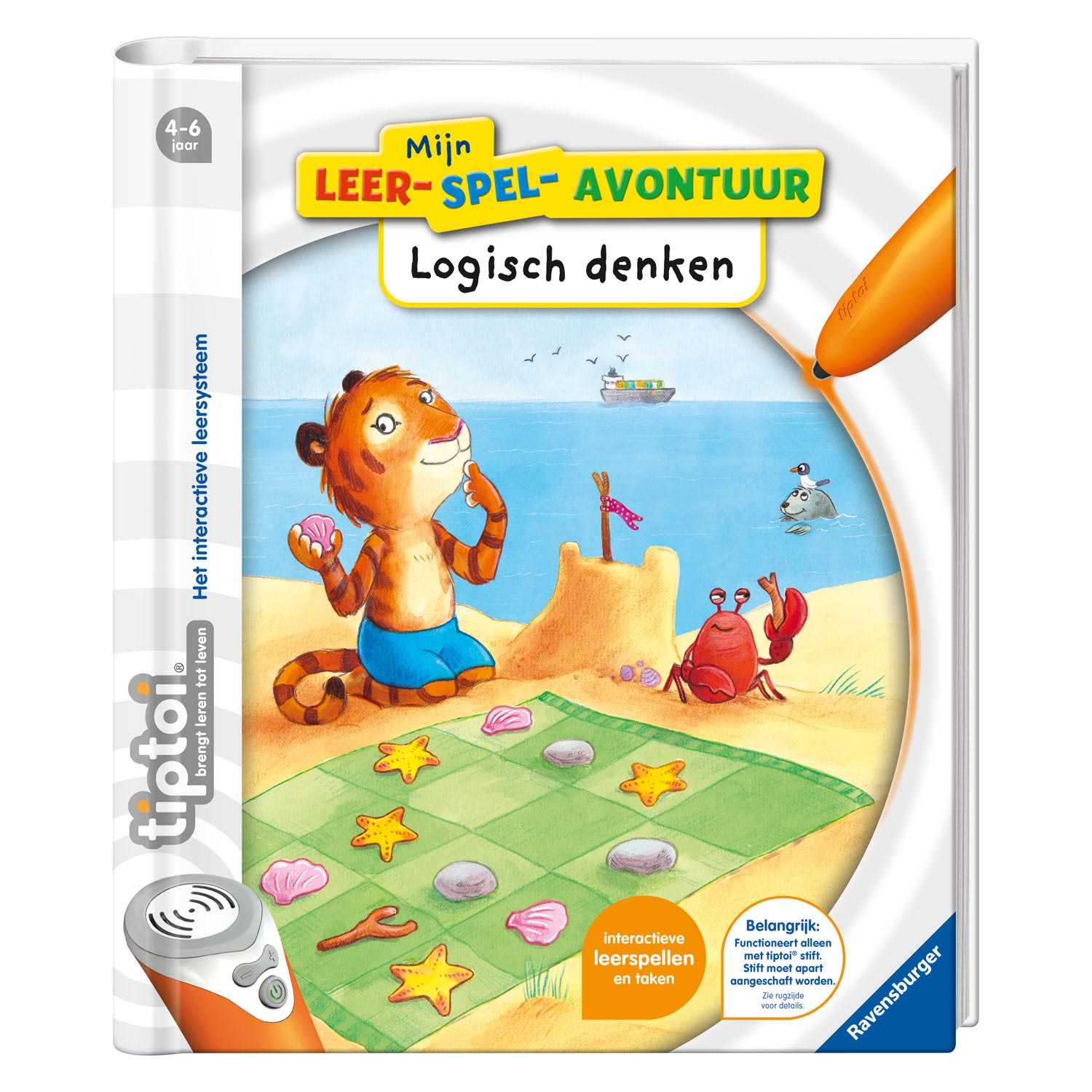 gazon fort Van Tiptoi Boek Mijn leer-spel-avontuur: Logisch denken - Speelgoed Winkel Toy  plaza