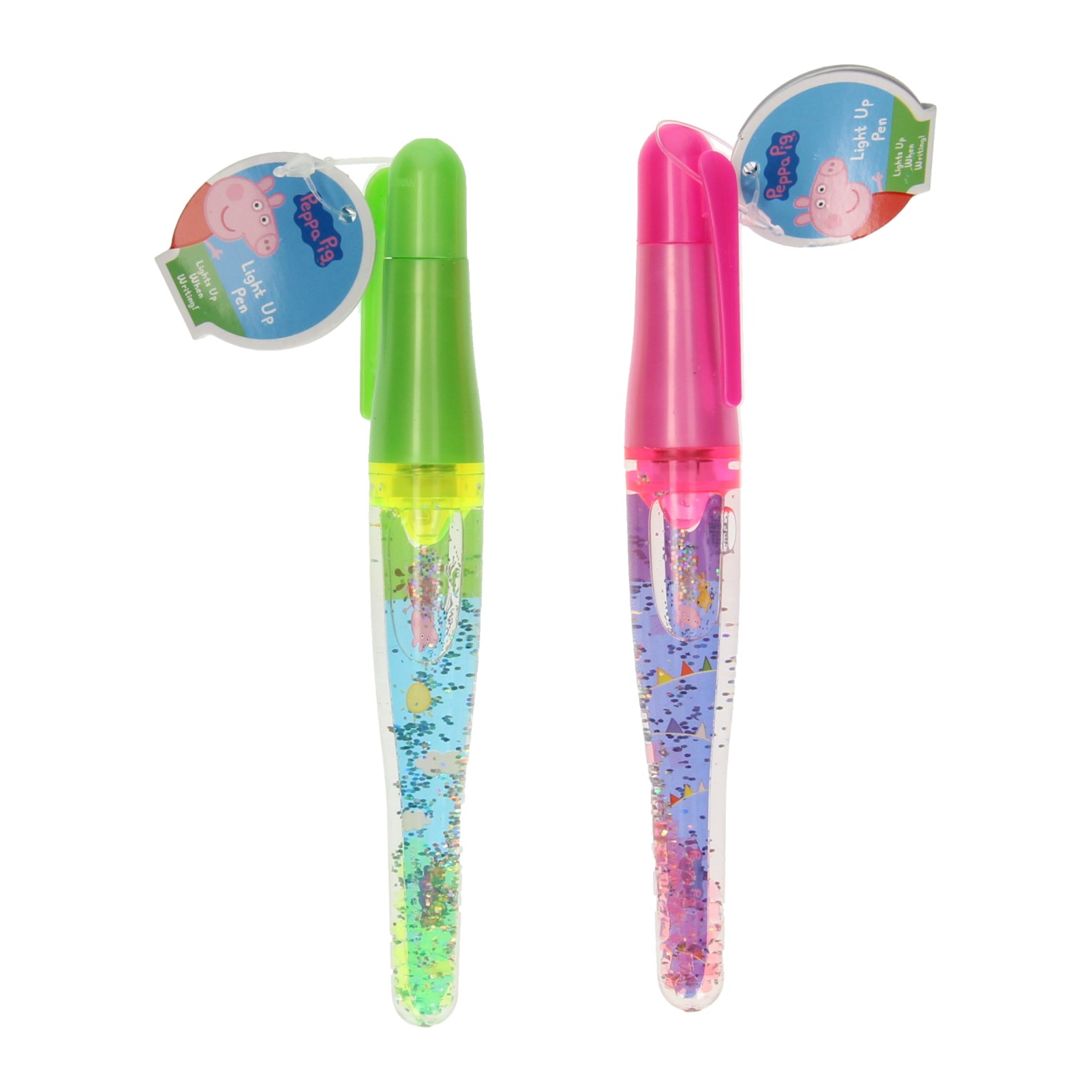 Boren speelgoed kop Peppa Pig Glitter Pen met Licht - Speelgoed Winkel Toy plaza
